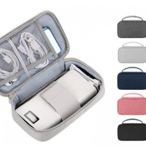 Portable Digital Storage Bag USB Wire Charger Electronic Accessories Bag Data Cable Organizer