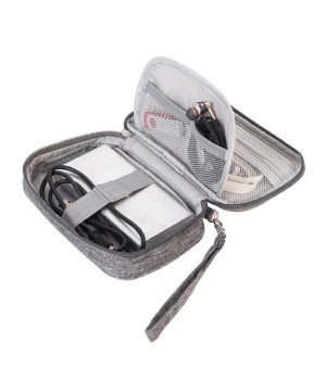 Multi-functional Zipper Cheap Travel Portable Electronics Earphone USB Cable Organizer Travel Case Bag