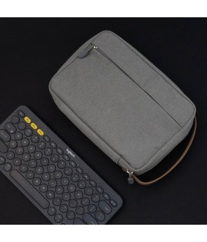 Customized Portable Polyester Electronic Storage Bag For Cable Gaming Card Accessories Waterproof Tech Pouch