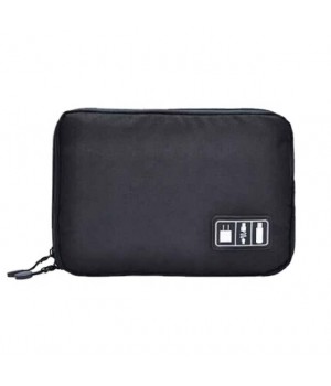 1pc Travel Electronics Cable Organizer Bag Portable Storage Case for Mobile Phone Hard Drive Cords USB Cables Charger Organizer