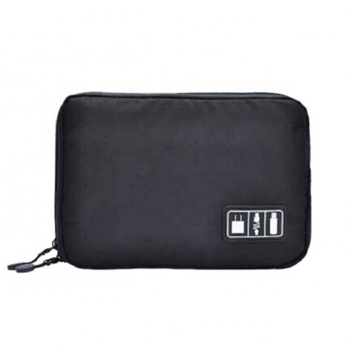 1pc Travel Electronics Cable Organizer Bag Portable Storage Case for Mobile Phone Hard Drive Cords USB Cables Charger Organizer