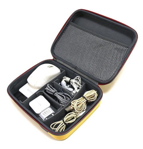 Carrying EVA Case Electronic Accessories Organizer With DIY Adjustable Divider