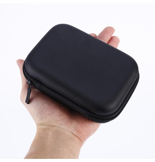 Wholesale Custom Brand PU Cable Chargers portable Headphone Cases Tool Instrument Cases-OEM Consumer Electronics Storage